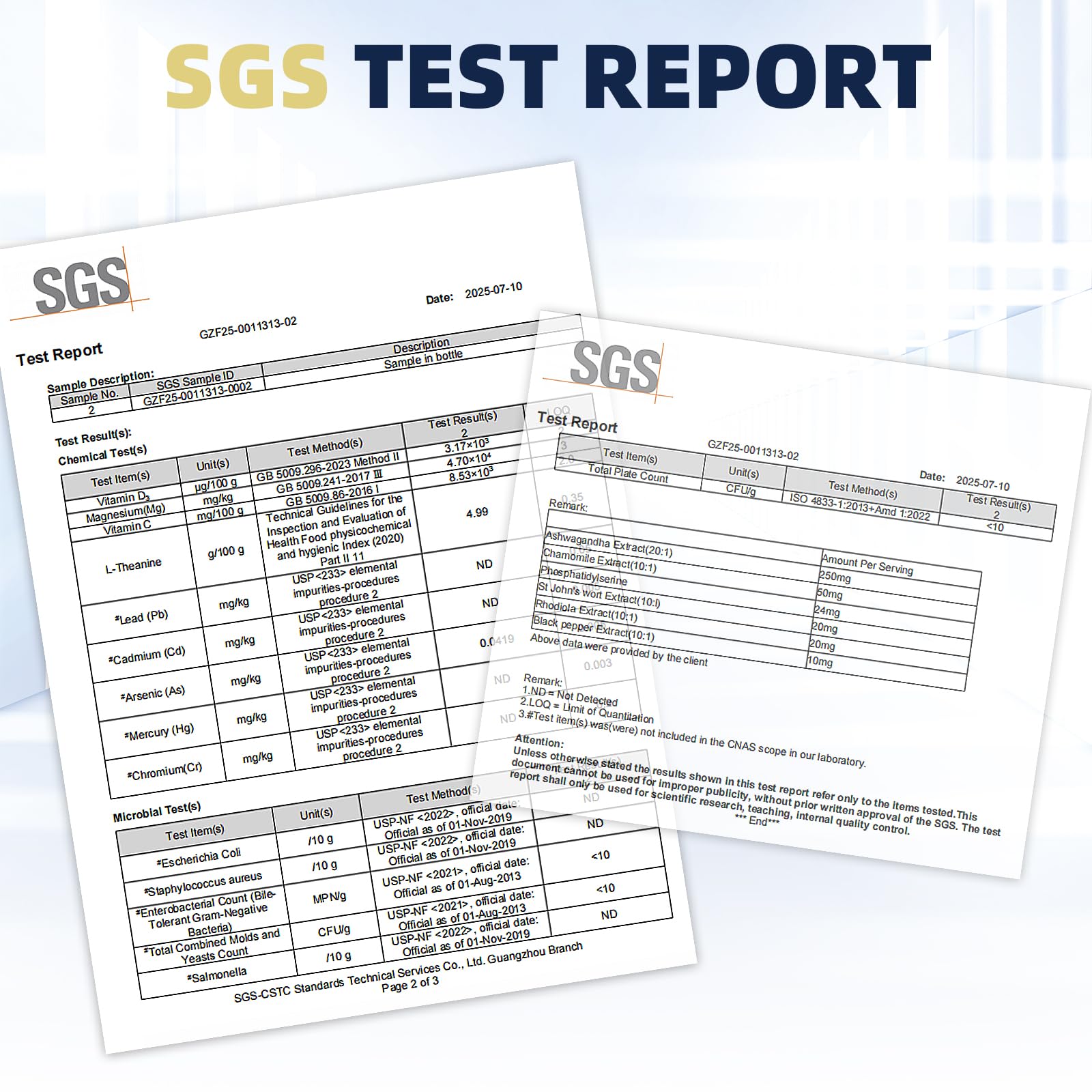 GMP-certified, vegan, non-GMO cortisol supplement label