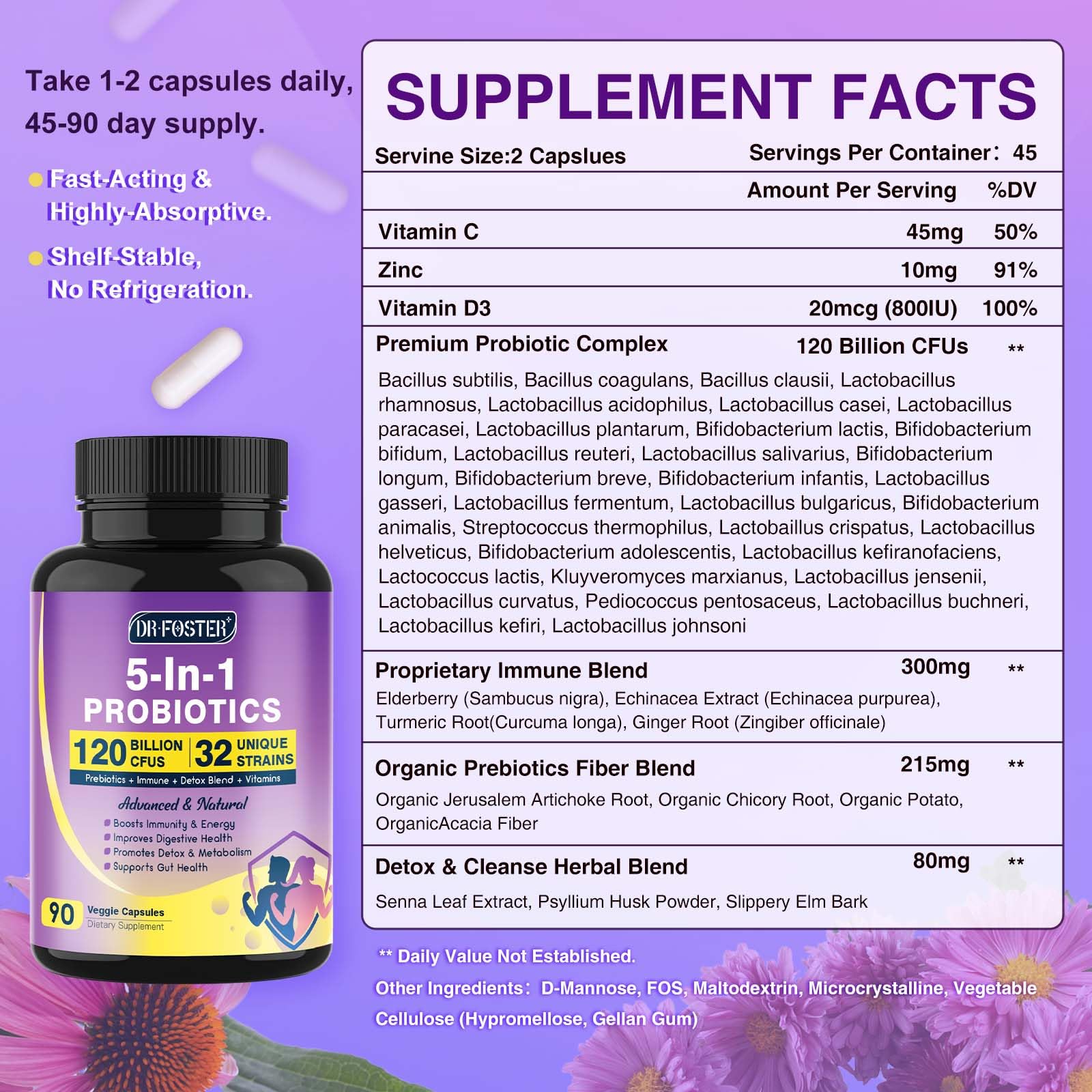 GMP-certified manufacturing facility producing probiotic capsules