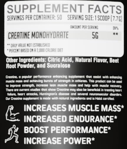 Creatine powder being mixed in water showing smooth texture