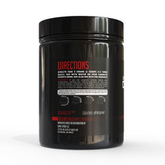 Nutrition facts panel for GMU SPORT Creatine Monohydrate Powder