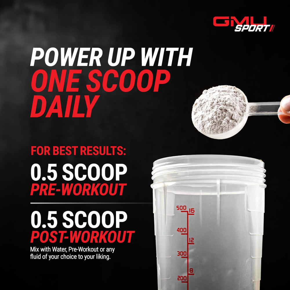 5g Creatine Monohydrate per serving illustration