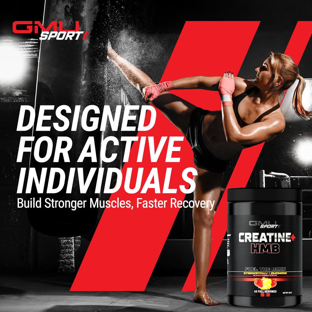 Serving scoop and label for GMU SPORT Creatine 2.0