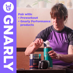 Recyclable packaging for Gnarly Creatine Powder
