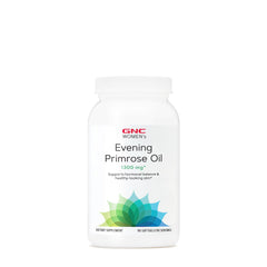 Front view of GNC Evening Primrose Oil 1300mg softgels bottle