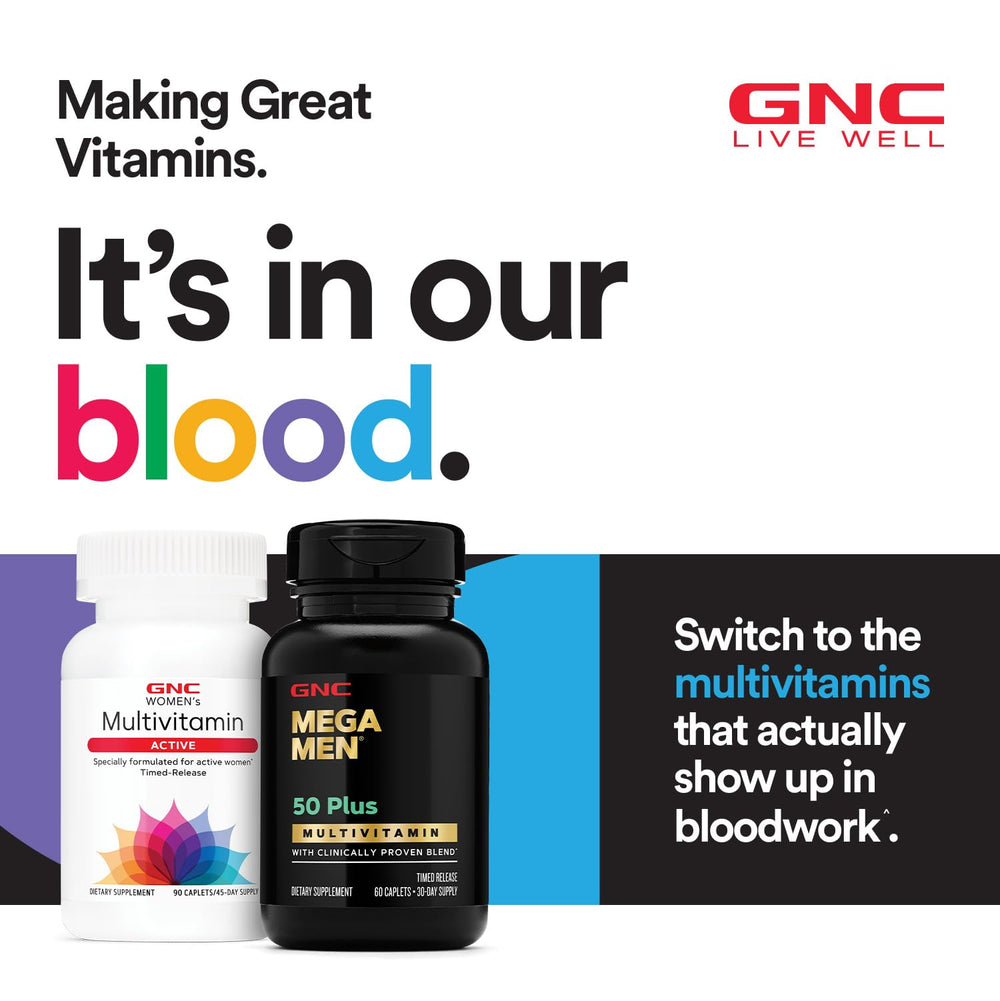 180 caplets in bottle illustrating 90-day supply