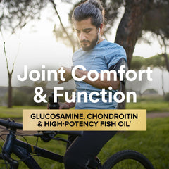 Glucosamine and chondroitin capsules