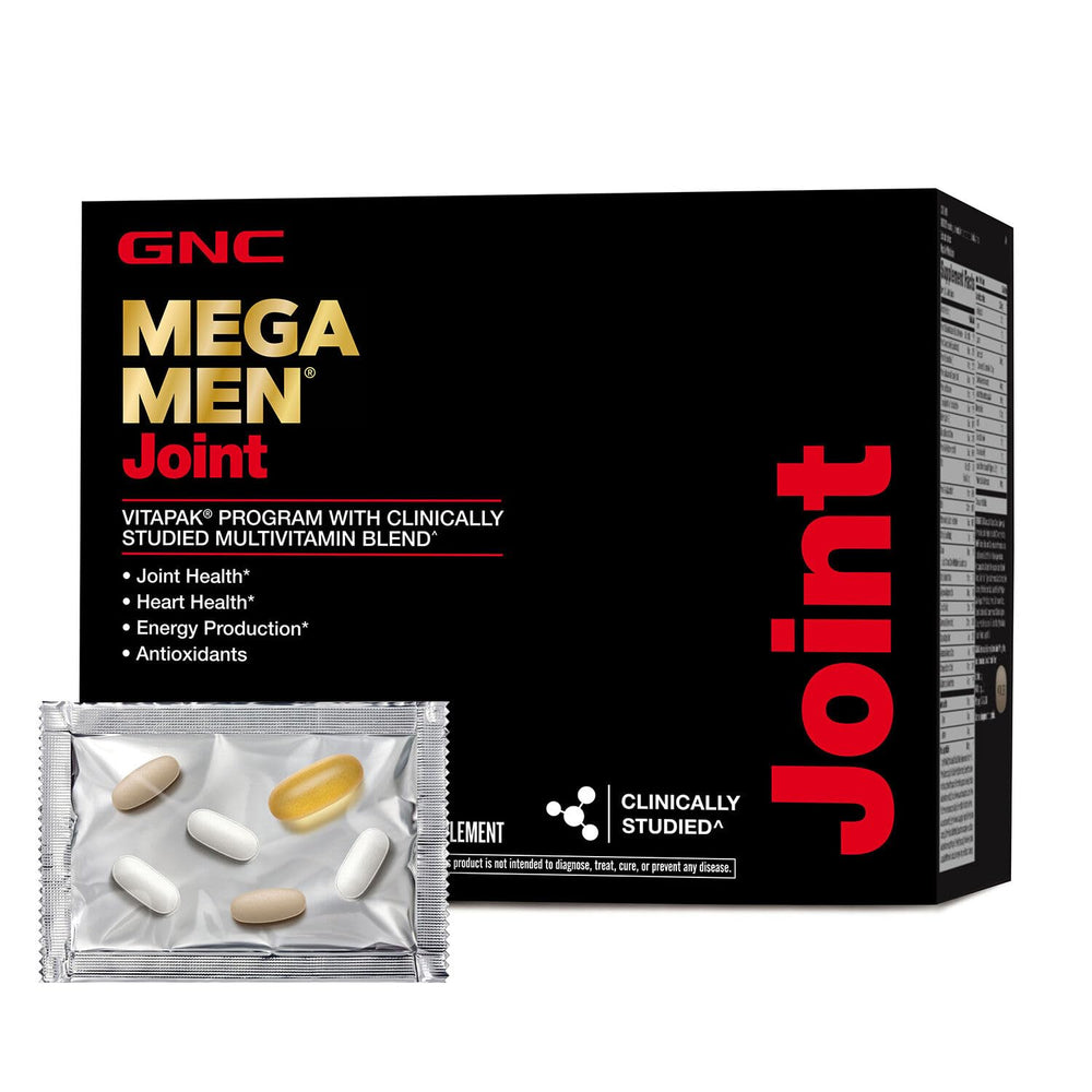 GNC Mega Men Joint Vitapak Program packaging front