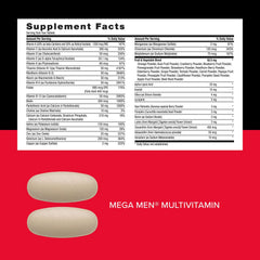 GNC Mega Men lycopene and saw palmetto for prostate health support.
