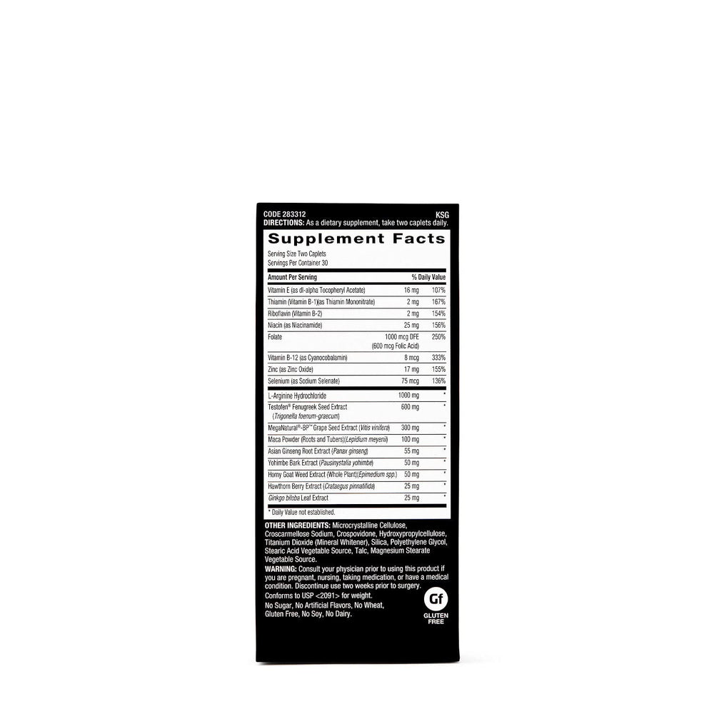 GNC Staminol Ultra label showing 60 caplets