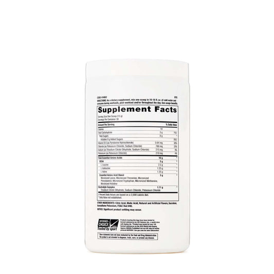 GNC Essential Amino Complete bottle with Strawberry Kiwi label