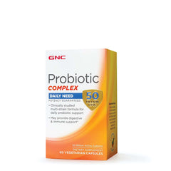 GNC Probiotic Complex 50 Billion CFUs in 60 vegetarian capsules