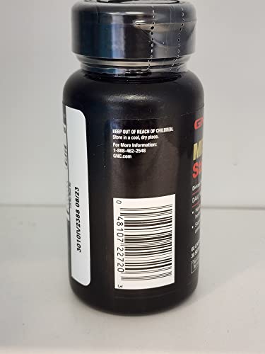 Graphic showing key nutrients and exotic herbs in GNC Staminol