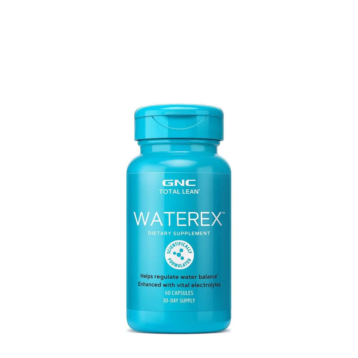 GNC Total Lean Waterex bottle with label