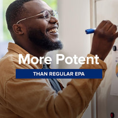 Supplement facts panel for EPA 1000 Mini