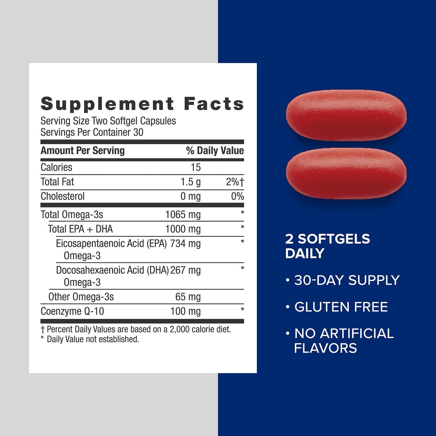 CoQ10 100 mg supplement information