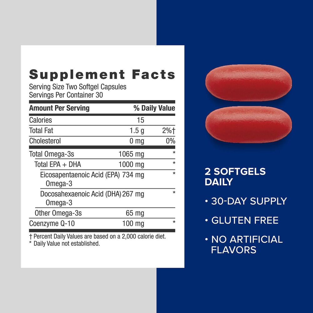 CoQ10 100 mg supplement information