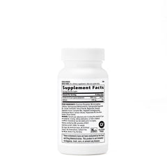 GNC Vitamin B-12 1000mcg bottle side view showing 90 vegetarian caplets