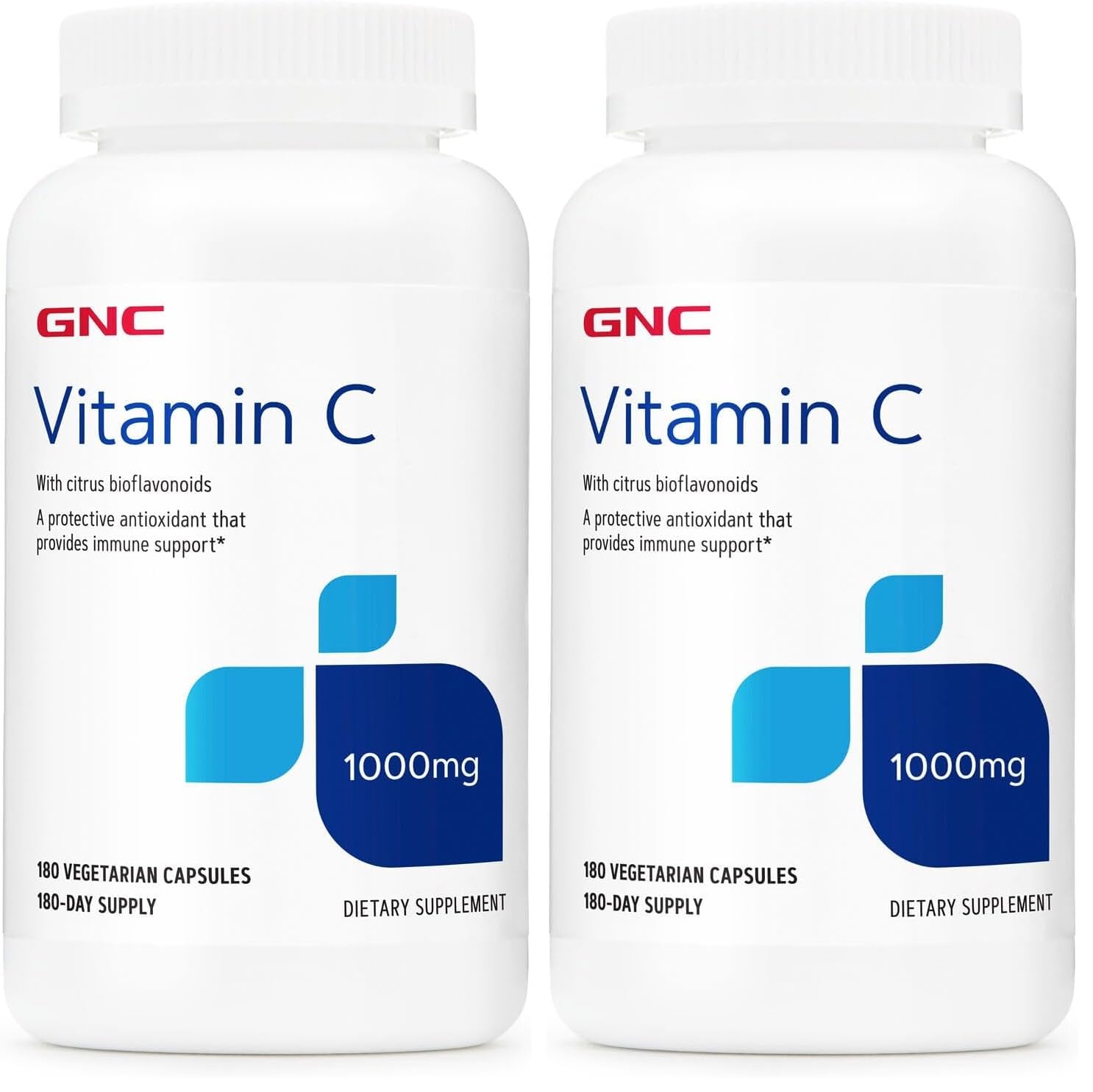 Front hero image of GNC Vitamin C 1000mg Immune Support Pack of 2