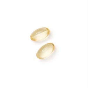GNC Vitamin E 200mg supplement bottle label