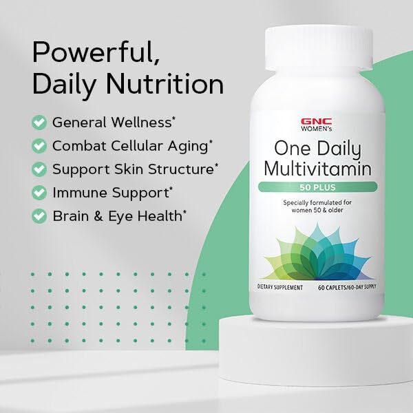 Gluten-free information on GNC multivitamin bottle