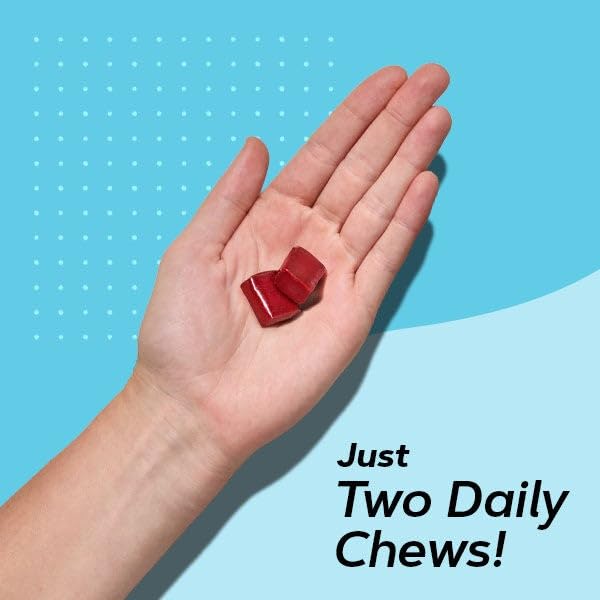 Nutrition information panel for GNC Women's Multivitamin Soft Chew Pack of 2
