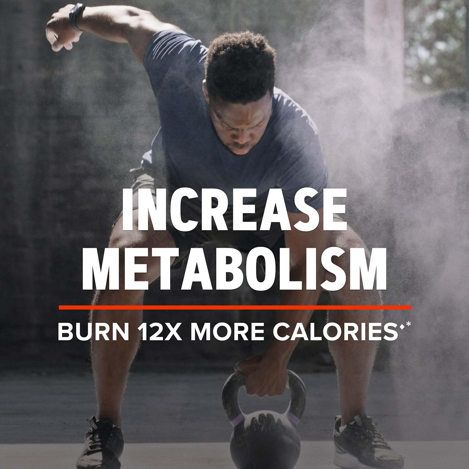 Packaging highlighting CLA, caffeine, and thermogenic blend