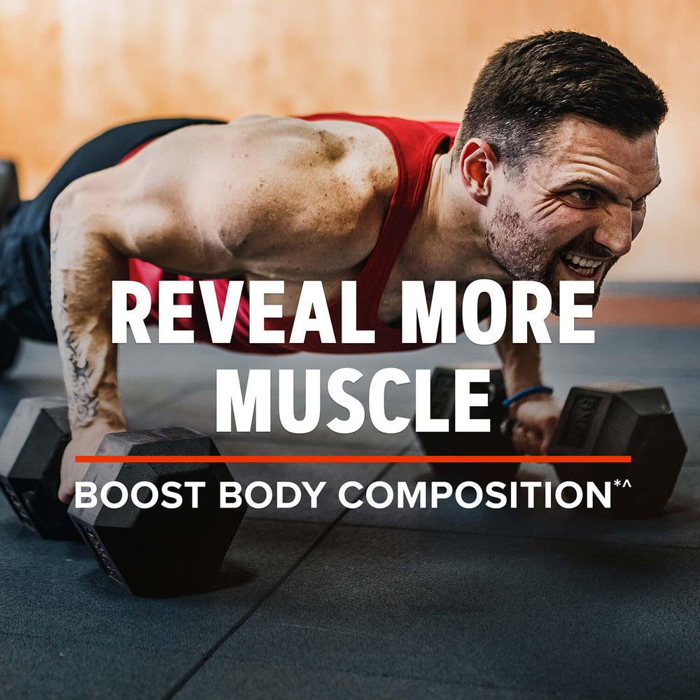 Graphic showing metabolism boost on packaging