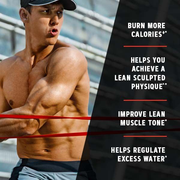 Lifestyle shot of a man preparing to workout with Vitapak in background