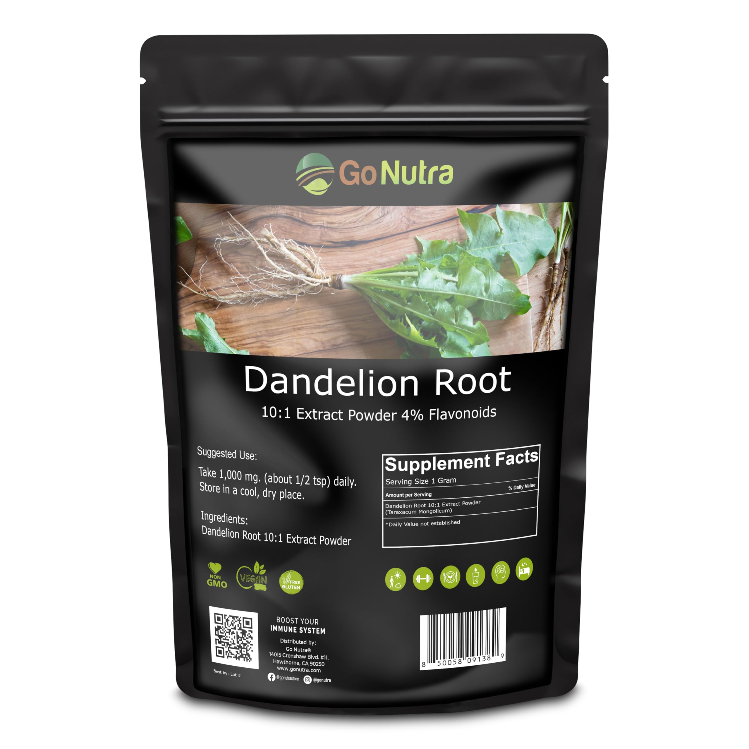 Dandelion Root Powder used for tea and beverages
