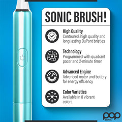 DuPont nylon bristles for durable daily brushing