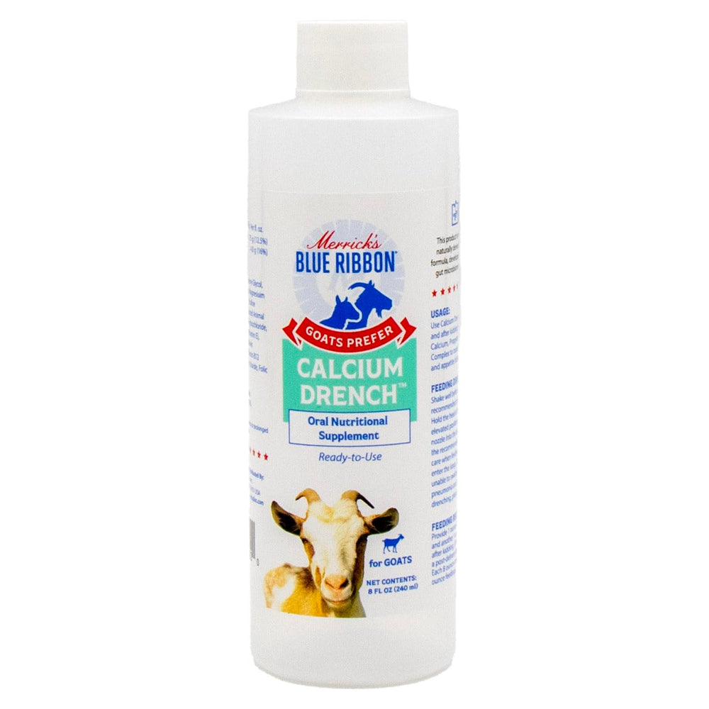 Bottle of Goats Prefer Calcium Drench with label