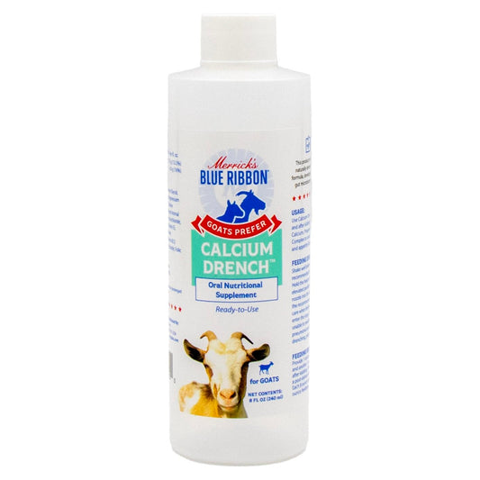 Bottle of Goats Prefer Calcium Drench with label