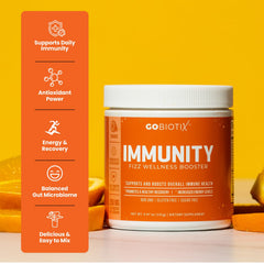 Turmeric root and powder in GoBiotix immunity formula