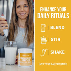 GoBiotix Magnesium Glycinate Powder non-GMO formula image
