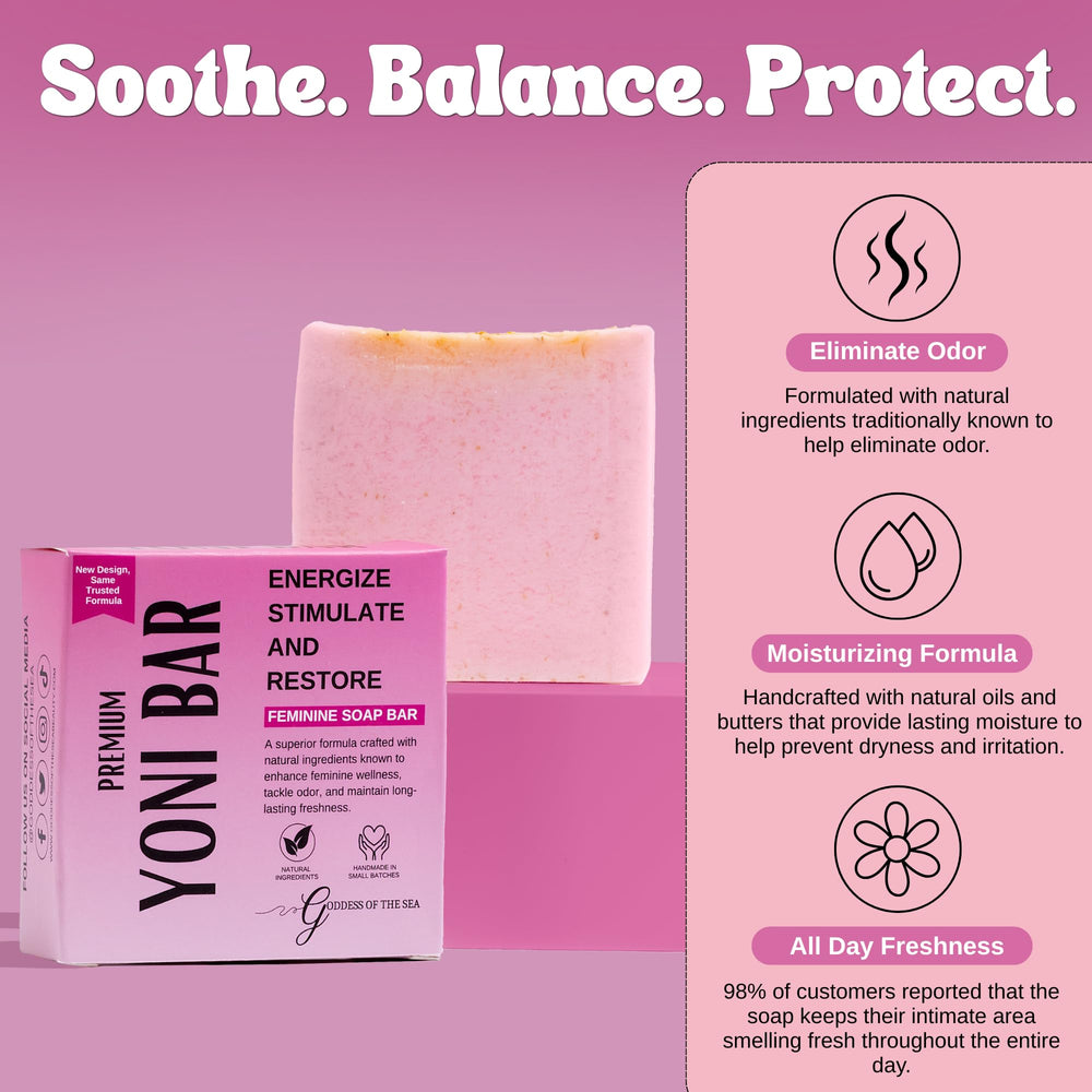 Goddess Of The Sea Yoni Oil closeup highlighting herbal hydration for daily use.