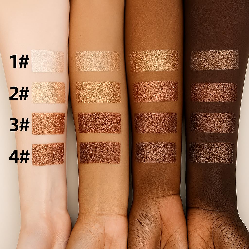 GOERTI Shimmer on shoulders for sun-kissed radiance.