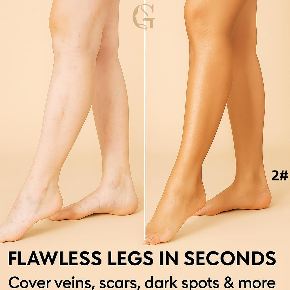 GOERTI bronze shade swatches on different skin tones