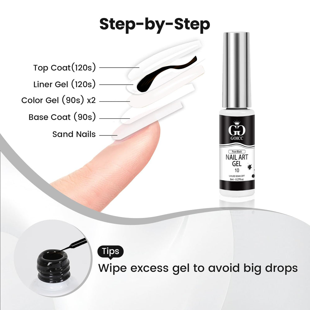 GOICC at-home nail art kit for salon-style designs