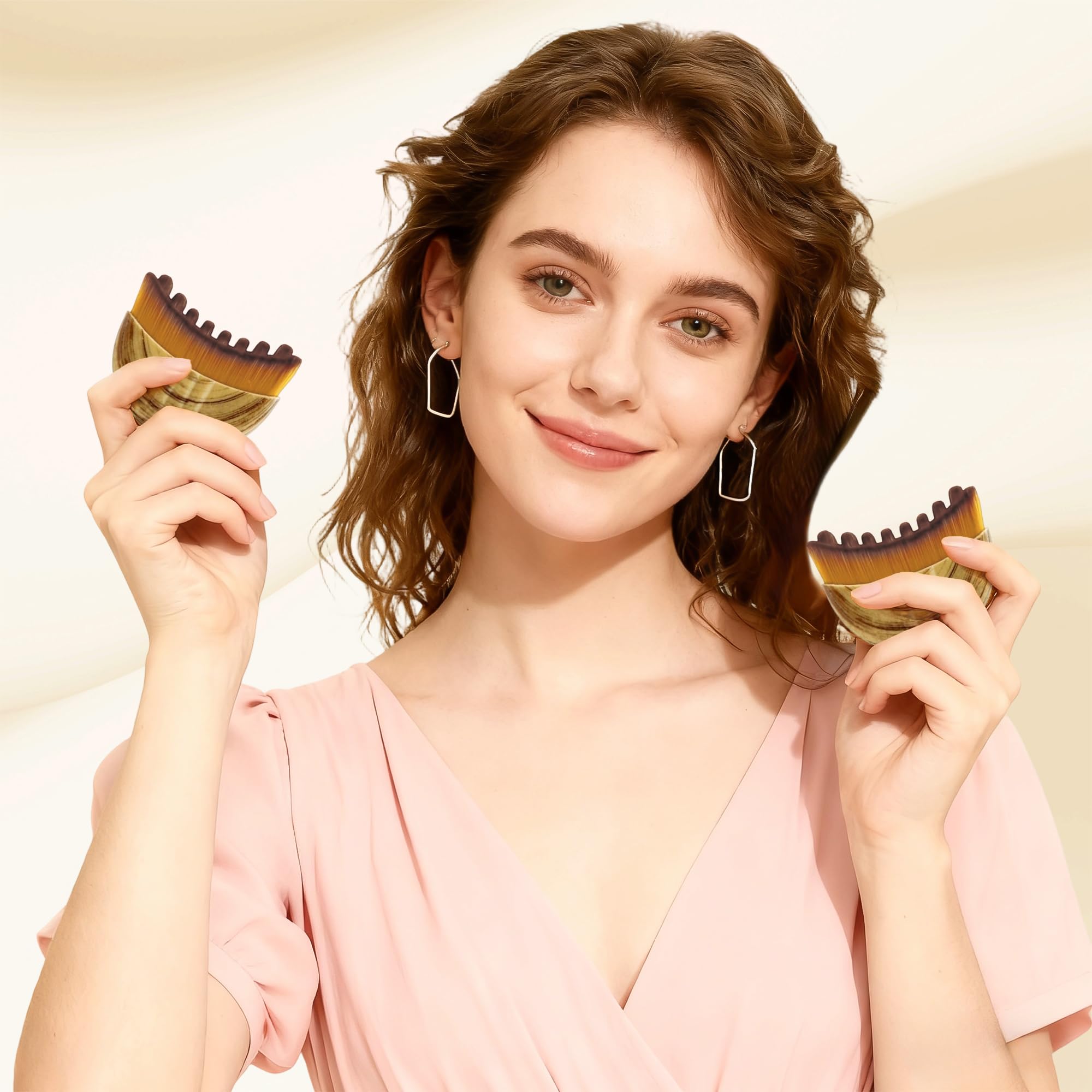 Goiicoln contour brush packaging and product guide for easy use