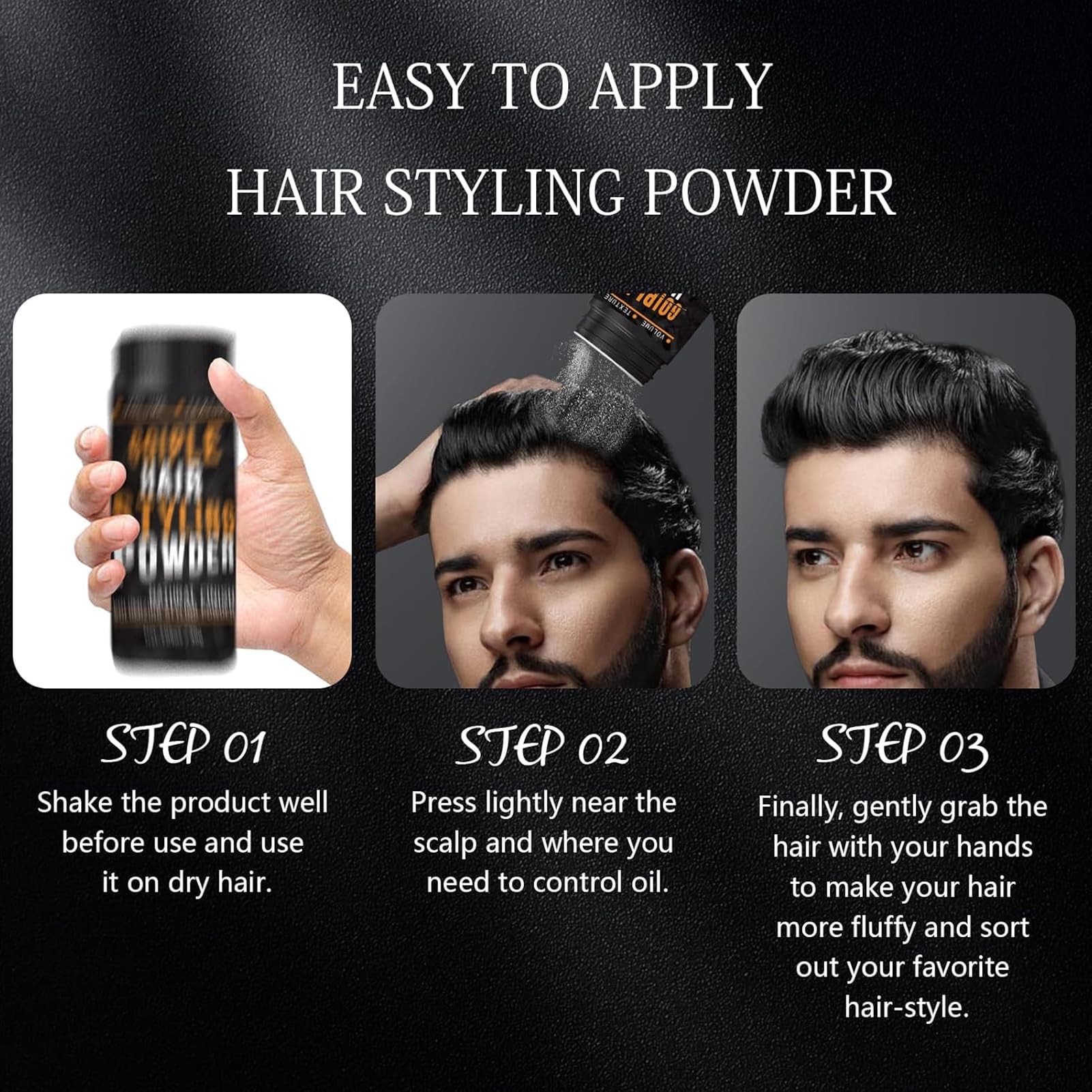 Goiple works with all hair types to add texture and volume