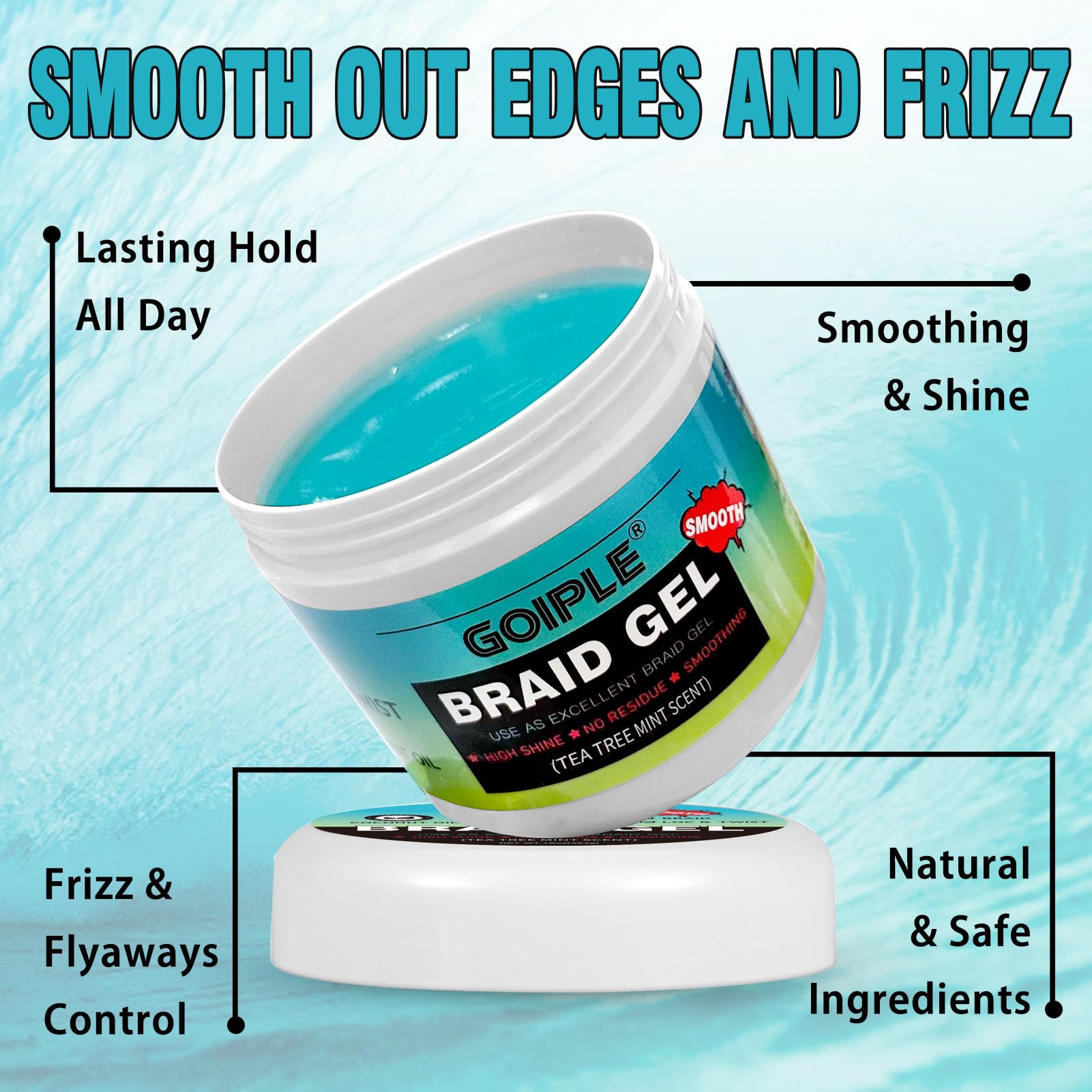 Goiple edge control smoothing the hairline