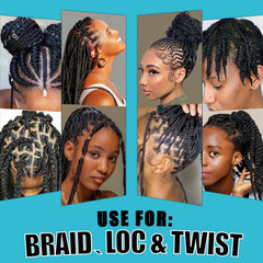 Goiple no-flake formula keeps braids neat