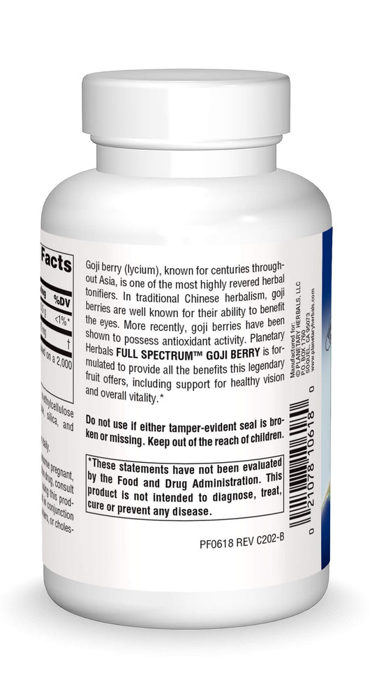 Close-up of Goji berries used in the Full Spectrum formula