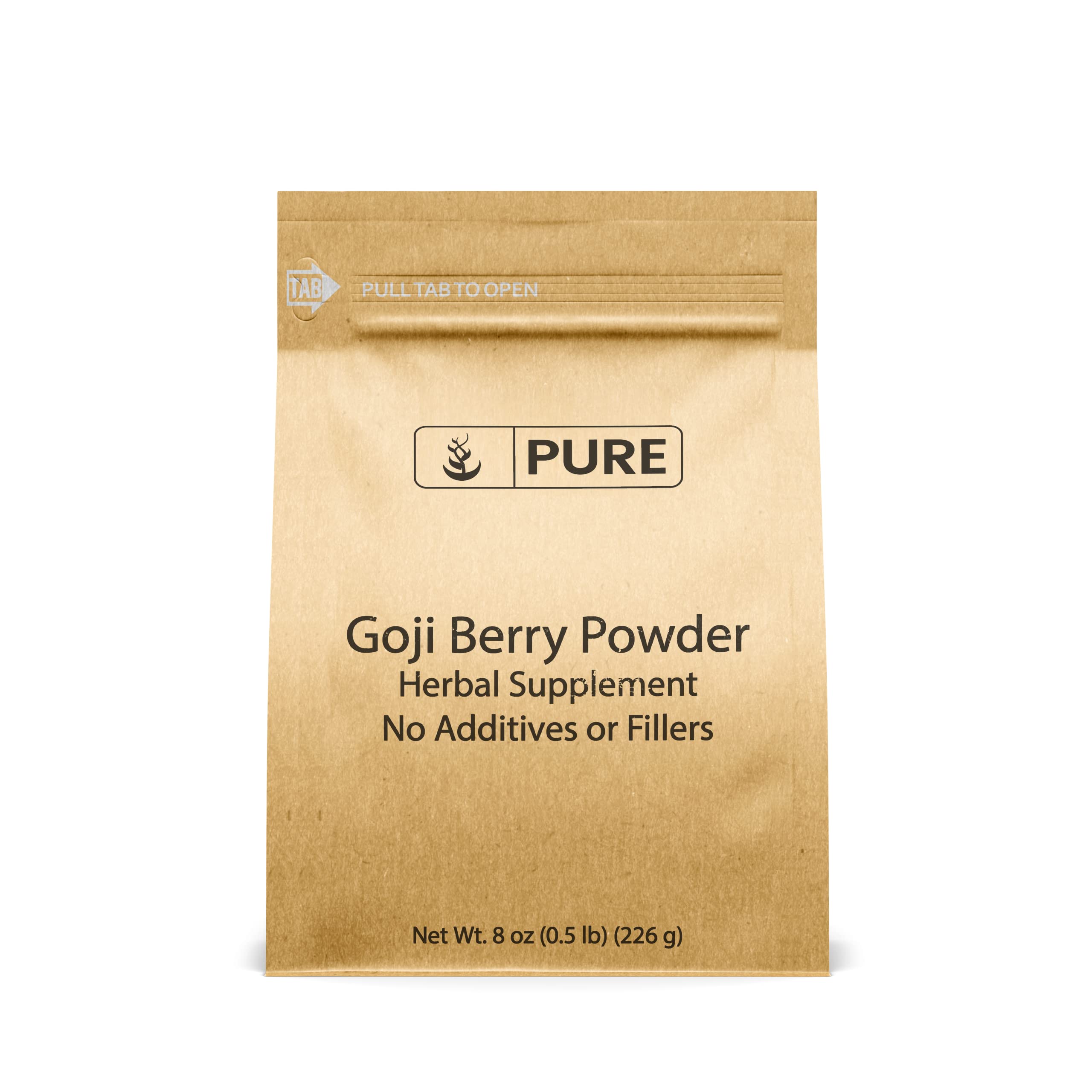 Goji Berry Powder 8oz front view