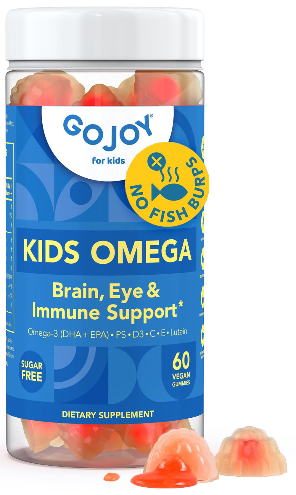 Front packaging of GOJOY Kids Omega-3 Gummies