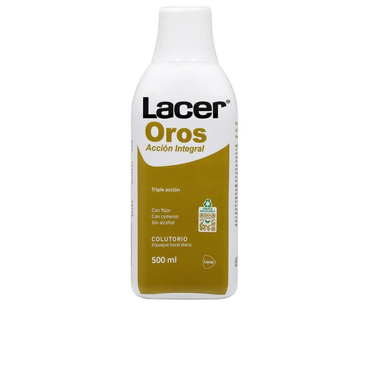 Gold 500ml LACER Mouthwash bottle