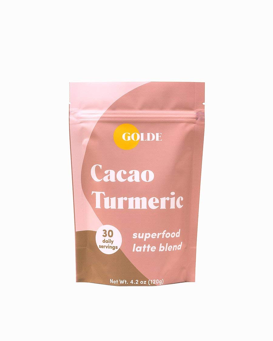 GOLDE Cacao Turmeric Superfood Latte Blend packaging front