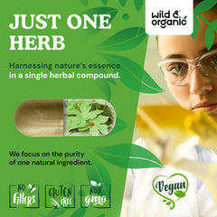 Goldenseal capsules labeled no fillers and non-GMO