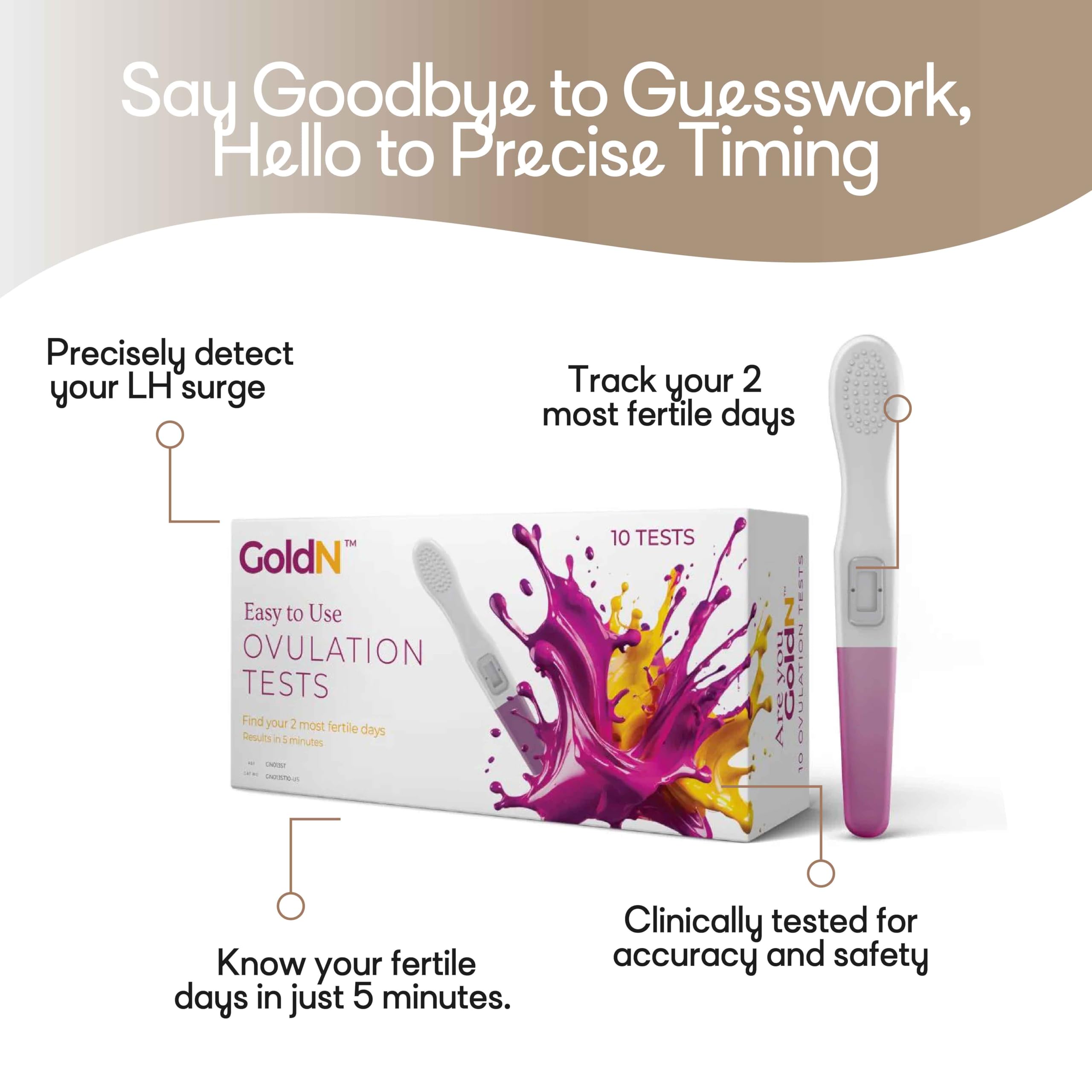 GoldN test instructions for use