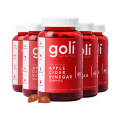 Goli Apple Cider Vinegar Gummies bottle front view